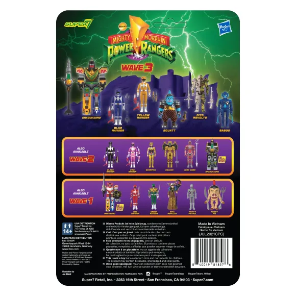 Mighty Morphin Power Rangers Reaction Figure Wave 3 - Rito Revolto