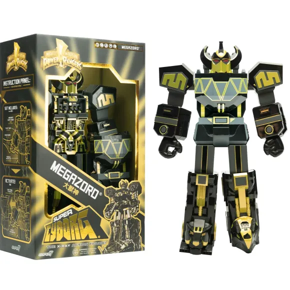 Mighty Morphin Power Rangers Super Cyborg - Megazord (Black / Gold)