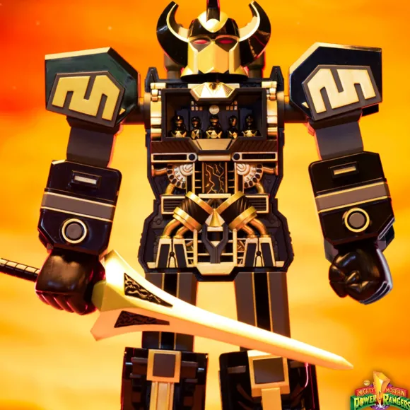 Mighty Morphin Power Rangers Super Cyborg - Megazord (Black / Gold)