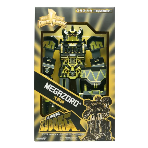 Mighty Morphin Power Rangers Super Cyborg - Megazord (Black / Gold)