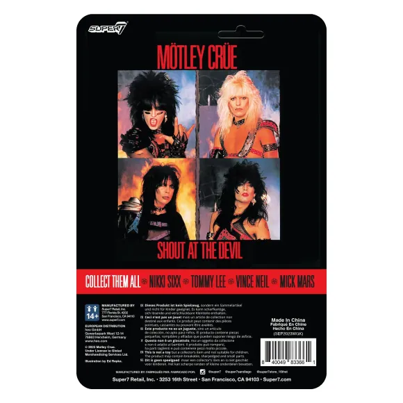 Motley Crue Reaction Figures Wave 01 - Mick Mars (Shout At The Devil)