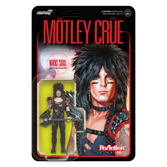 Motley Crue Reaction Figures Wave 01 - Nikki Sixx (Shout At The Devil)