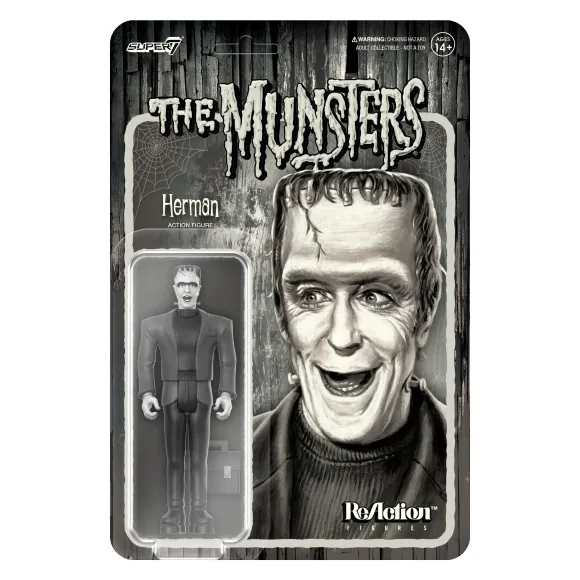 Munsters Reaction Figures Wave 2 - Herman Munster (Grayscale)