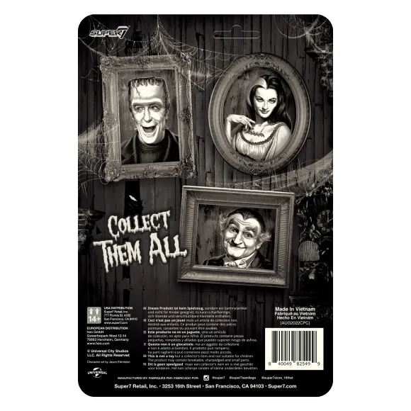 Munsters Reaction Figures Wave 2 - Herman Munster (Grayscale)