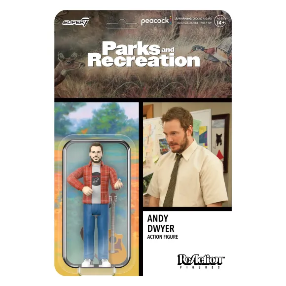 Parks And Recreation Reaction Figures Wave 2 - Andy Dwyer (Mouse Rat)