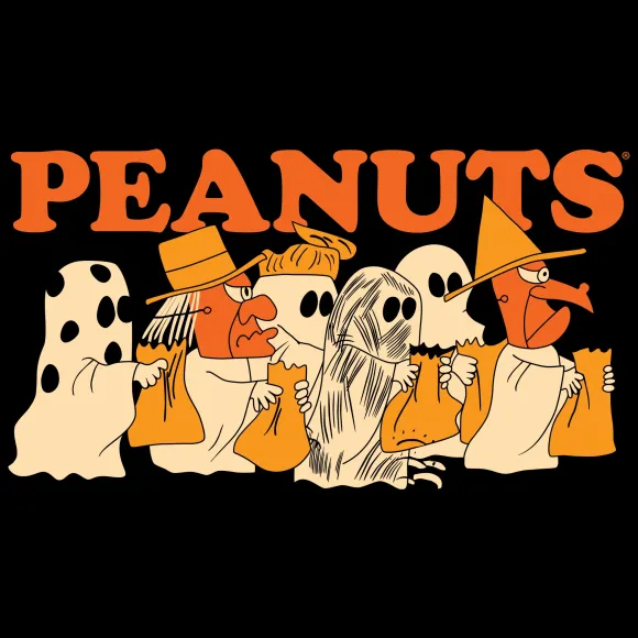 Peanuts Charlie Brown Ghost Sheet T-Shirt