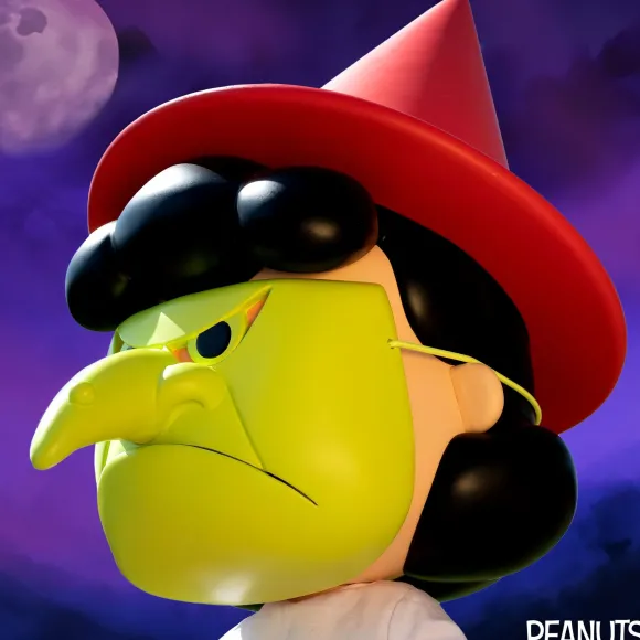 Peanuts Supersize Vinyl - Lucy In Witch Mask