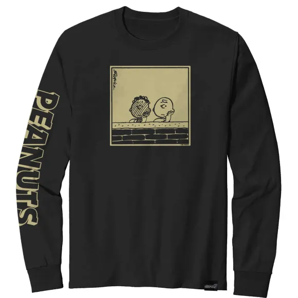 Peanuts T-Shirt - Franklin & Charlie Brown Long Sleeve
