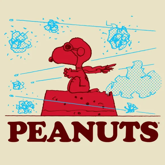 Peanuts T-Shirt - Snoopy Flying Ace