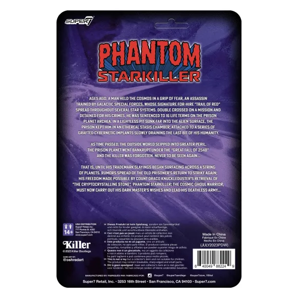 Phantom Starkiller Reaction Figures - Ghost Of Phantom Starkiller
