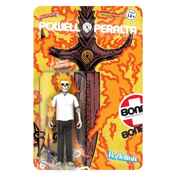 Powell-Peralta Reaction Figure Wave 3 - Tommy Guerrero Flaming Dagger (Sf Downhill)