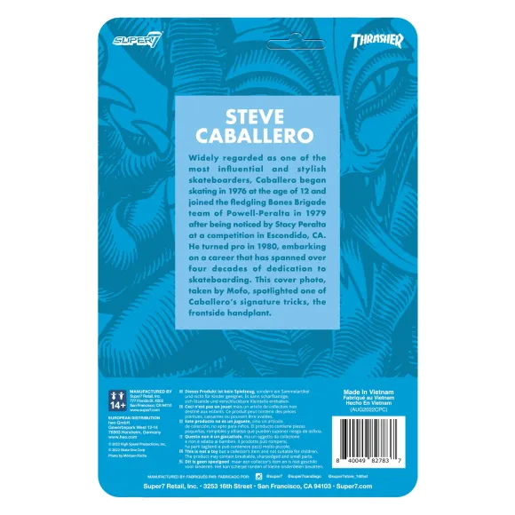 Powell-Peralta Reaction Figure - Steve Caballero (Thrasher)