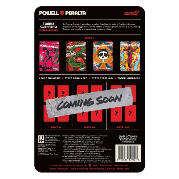 Powell-Peralta Reaction Figure Wave 1 - Tommy Guerrero Flaming Dagger
