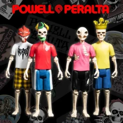 Powell-Peralta Reaction Figures Wave 2 - Set Of 4