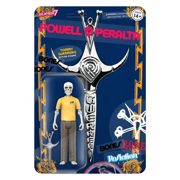 Powell-Peralta Reaction Figures Wave 04 - Tommy Guerrero(V8 Dagger/Sacto '86)