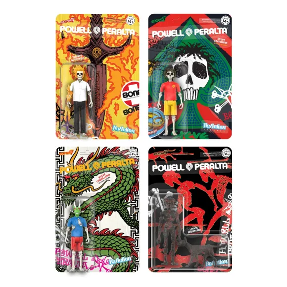 Powell-Peralta Reaction Wave 3 - Set Of 4