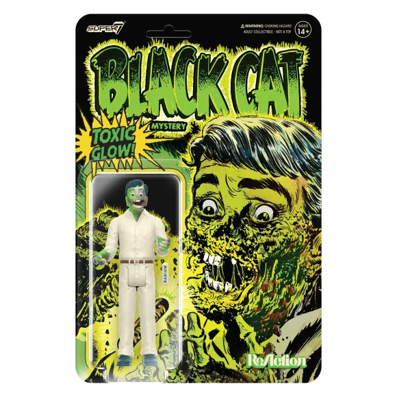 Pre-Code Horror Reaction W3 - Black Cat Mystery - Radium Man(Glow)
