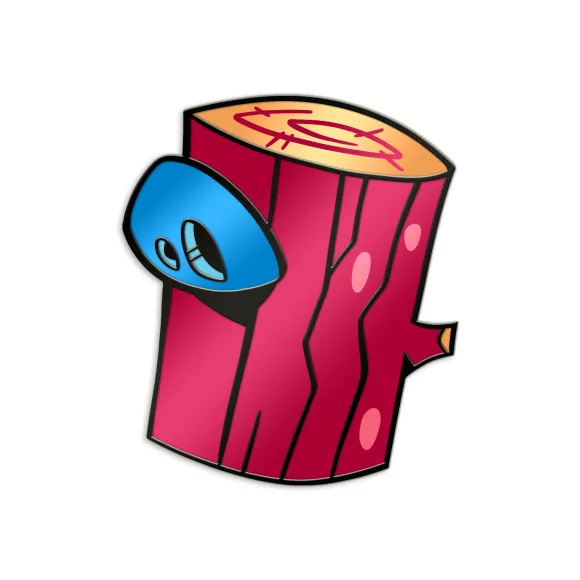 Ren & Stimpy Enamel Pin - Log! 2-Pin Set