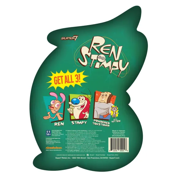 Ren & Stimpy Reaction Figure Wave 1- Stimpy