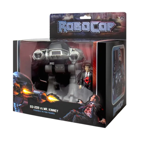 Robocop Reaction Figure - 2-Pack (Ed-209 And Mr. Kinney)