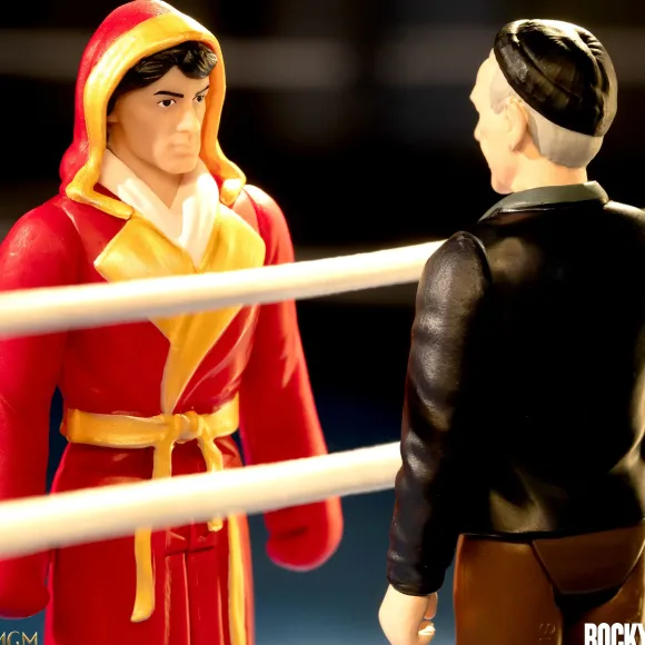Rocky Reaction Figures Wave 03 (Rocky I) - Italian Stallion Rocky, Street Rocky, Mickey