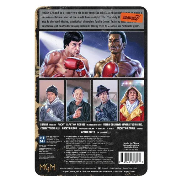 Rocky Reaction Figures Wave 03 - Rocky Italian Stallion (Rocky I)
