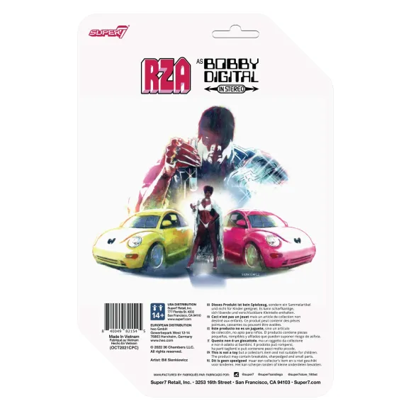 Rza Reaction W1 Bobby Digital Standard Cardback