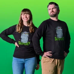 Sesame Street Crewneck Sweatshirt - Oscar The Grouch