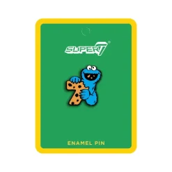Sesame Street Enamel Pin - Cookie Monster X Super7