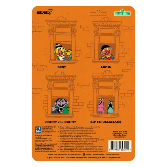 Sesame Street Reaction Figures Wave 01 - Ernie