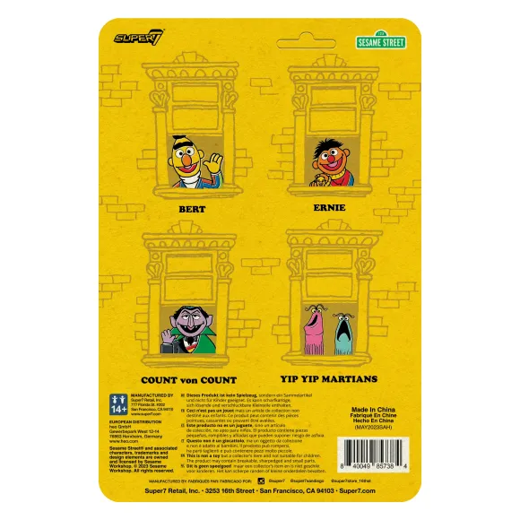 Sesame Street Reaction Figures Wave 01 - Bert
