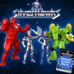 Silverhawks Ultimates! Wave 4 - Steelheart, Quicksilver, Mon*Star & Buzz-Saw