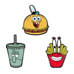 Spongebob Squarepants - Krusty Krab Meal Pin Set