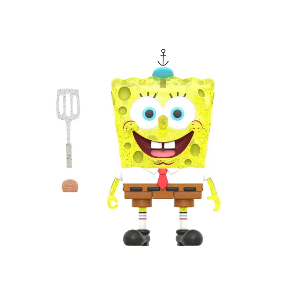 Spongebob Squarepants Reaction - Spongebob And Patrick Bff 2-Pack (Glitter)