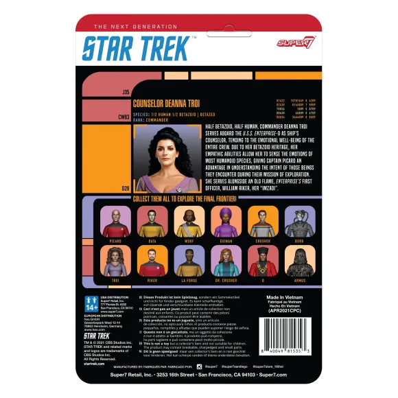 Star Trek: The Next Generation Reaction Figure Wave 2 - Counselor Troi