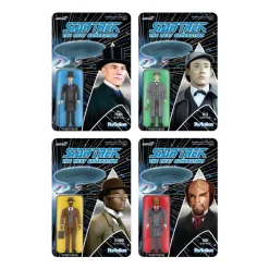 Star Trek: The Next Generation Reaction Figures Wave 3 - Set Of 4