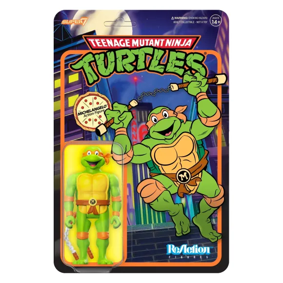 Teenage Mutant Ninja Turtles Reaction Wave 7 - Michelangelo Toon