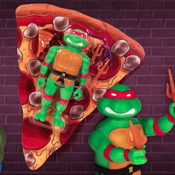 Teenage Mutant Ninja Turtles Reaction -Pizza Box 4-Pack (Sdcc 2019)