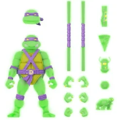 Teenage Mutant Ninja Turtles Ultimates! Mutagen Ooze Glow Figures (Super7 Exclusive)
