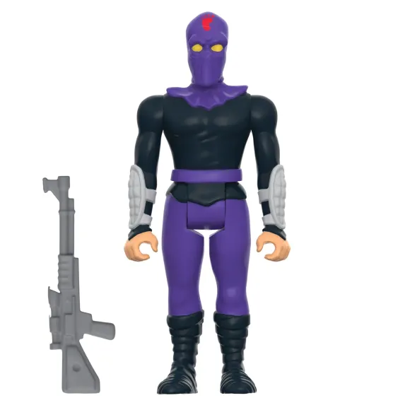 Teenage Mutant Ninja Turtles Reaction Figures Wave 8 - Undercover Raphael, Shredder, Rocksteady & Foot Soldier (Cartoon)