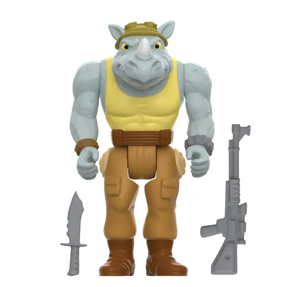 Teenage Mutant Ninja Turtles Reaction Figures Wave 8 - Undercover Raphael, Shredder, Rocksteady & Foot Soldier (Cartoon)