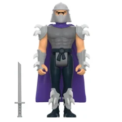 Teenage Mutant Ninja Turtles Reaction Figures Wave 8 - Undercover Raphael, Shredder, Rocksteady & Foot Soldier (Cartoon)