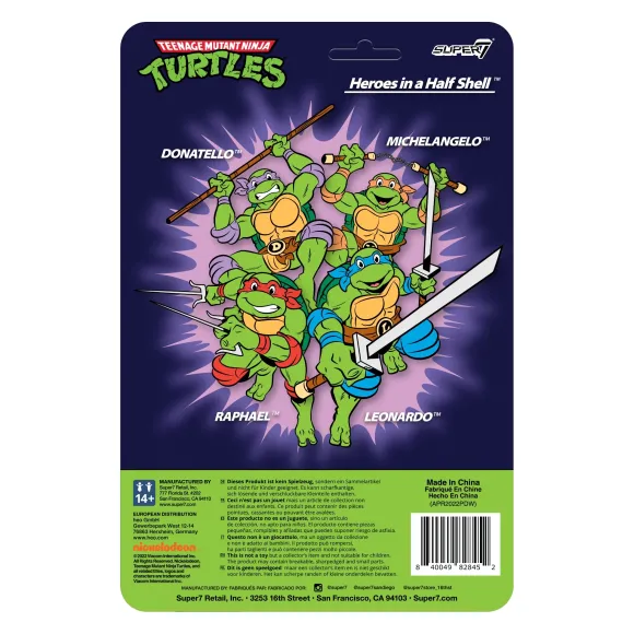 Teenage Mutant Ninja Turtles Reaction Wave 7 - Raphael Toon