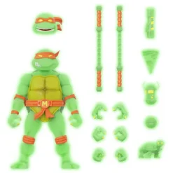 Teenage Mutant Ninja Turtles Ultimates! - Michelangelo [Mutagen Ooze Glow] (Pre-Order Exclusive)