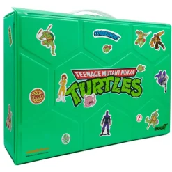 Teenage Mutant Ninja Turtles Reaction Figures - Carry Case With Michelangelo (Metallic)