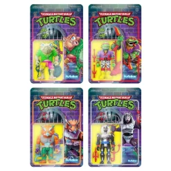 Teenage Mutant Ninja Turtles Reaction Set - Wave 6 (Set Of 4)