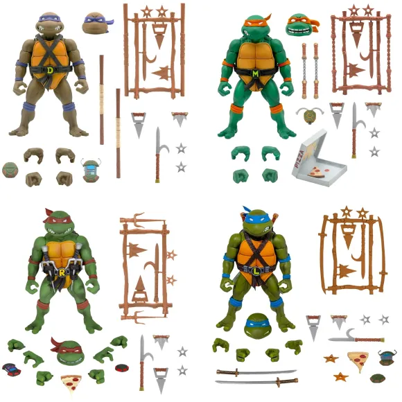 Teenage Mutant Ninja Turtles Ultimates! - Raphael, Leonardo, Michelangelo & Donatello