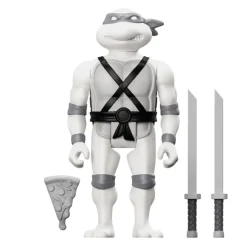 Teenage Mutant Ninja Turtles Reaction Figure Wave 9 - Leonardo (Comic Greyscale)