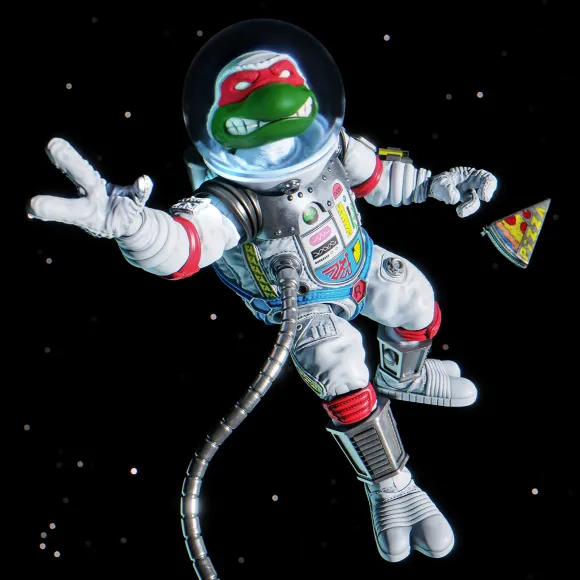 Teenage Mutant Ninja Turtles Ultimates! Wave 8 - Space Cadet Raphael