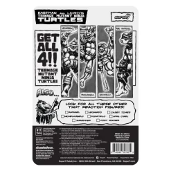 Teenage Mutant Ninja Turtles Reaction Figure Wave 9 - Michelangelo (Comic Greyscale)